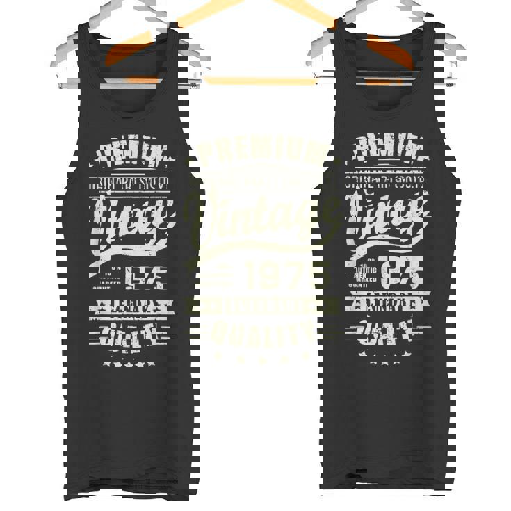 ヴィンテージ 1975 男性用 レトロ 面白い 1975 誕生日 タンクトップ