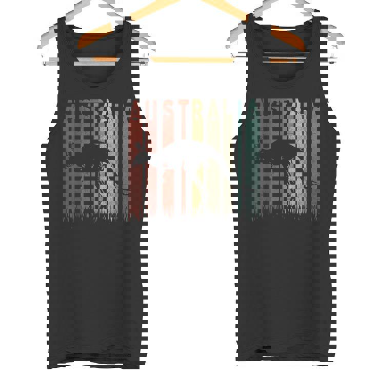 ヴィンテージ カンガルーオーストラリア オージー レトロ カンガルーオーストラリア タンクトップ