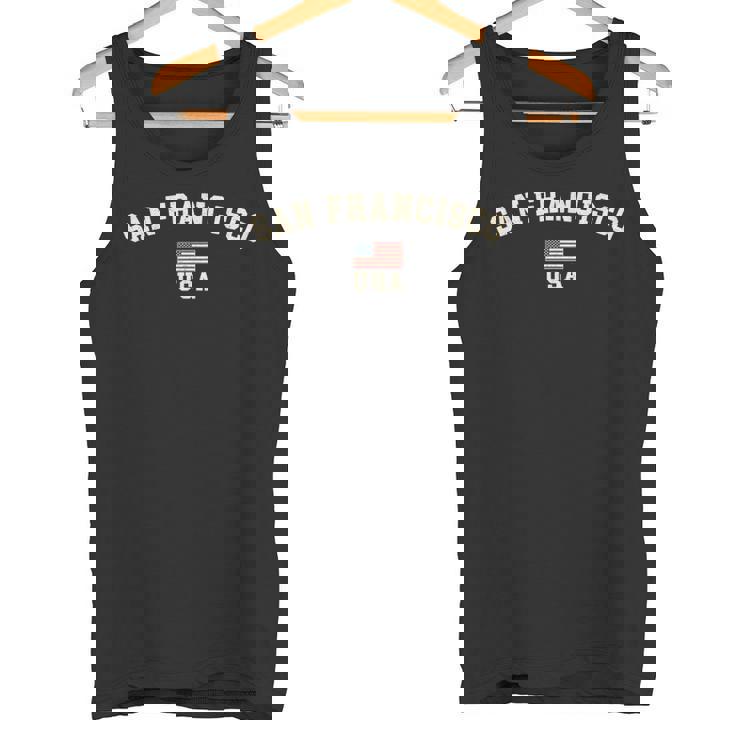 ヴィンテージ サンフランシスコ アメリカ アメリカ国旗 お土産 レトロ タンクトップ