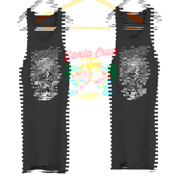 ヴィンテージ サーファー カリフォルニア I レトロ サンタクルーズ カリフォルニア タンクトップ