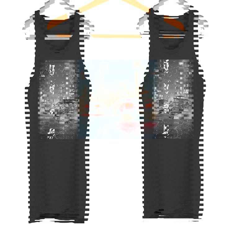 ヴィンテージ ディストレス Jdm レジェンド ドリフト レーシングカー 東京ストリート 長袖tシャツ タンクトップ