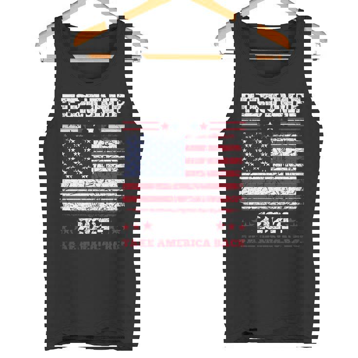 ヴィンテージ ドナルド トランプ 2024 テイク アメリカ バック 長袖tシャツ タンクトップ