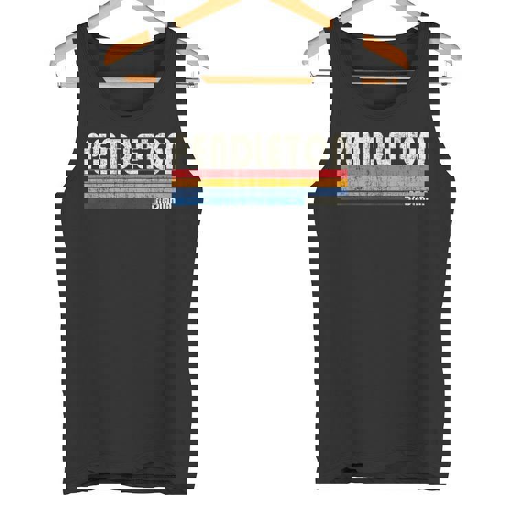 ヴィンテージ レトロ 70年代 80年代スタイル 故郷 ペンドルトン インディアナ州 タンクトップ