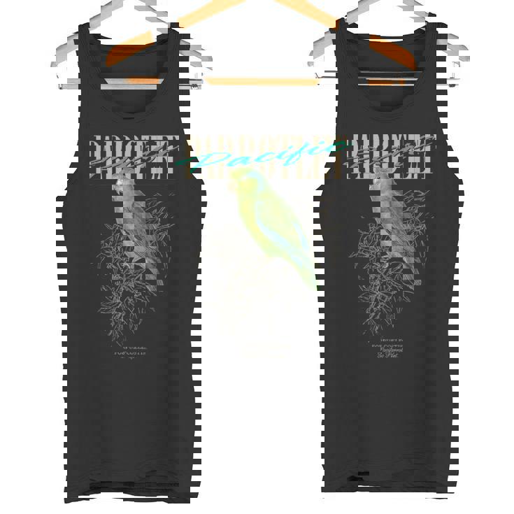 ヴィンテージ 太平洋オウム バードウォッチング 自然 愛 鳥 タンクトップ