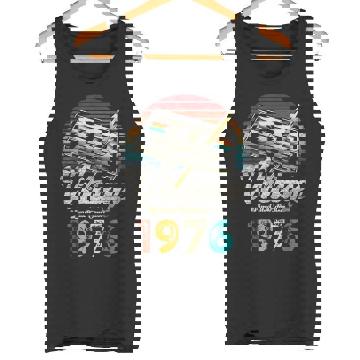 ヴィンテージ1976バースデー50年カセットペンシル タンクトップ