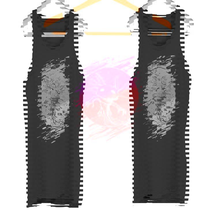 ヴィンテージアホロートルメンズレディースキッズ タンクトップ