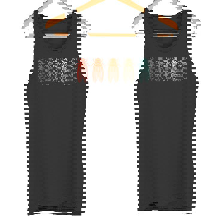 ヴィンテージ周期セミ タンクトップ