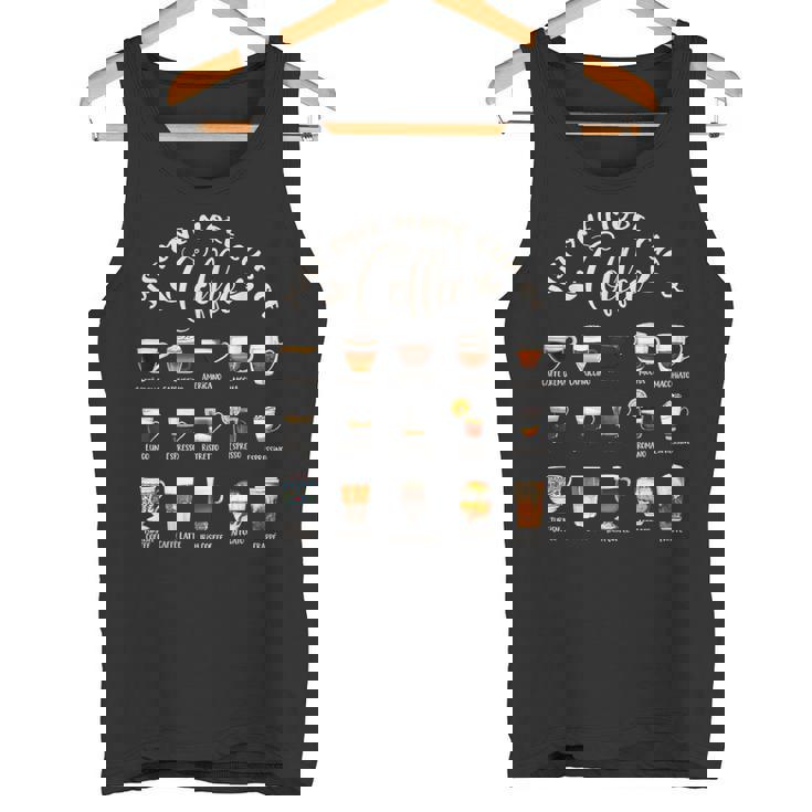 世界のコーヒーの種類 コーヒー タンクトップ