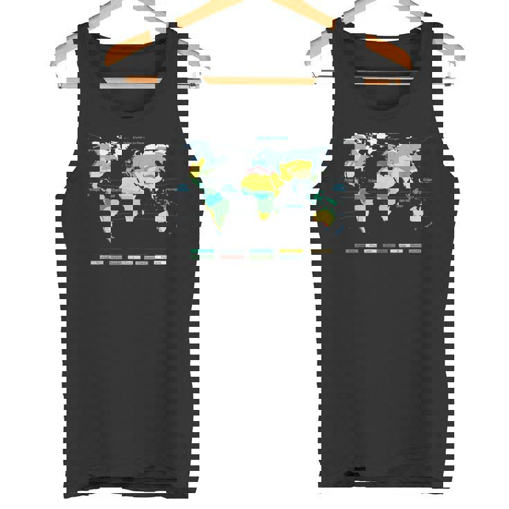 世界地図 気候帯 海洋名 フランス語 タンクトップ