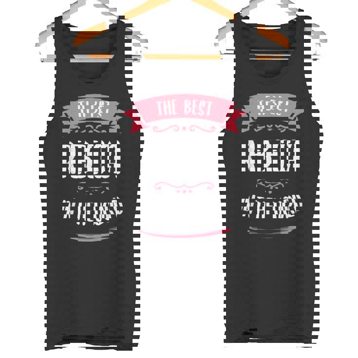 世界最高のレベッカ。 タンクトップ