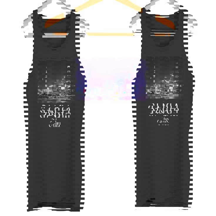 中国上海スカイライン 中国のお土産ギフト 上海 タンクトップ