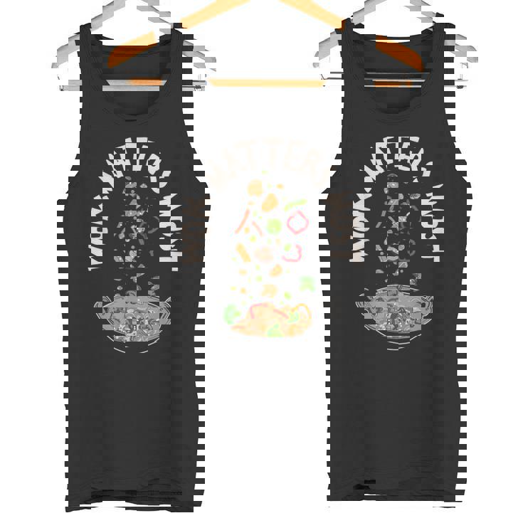 中華料理 アジアン 中華鍋 料理 食通 食品 ステートメント タンクトップ