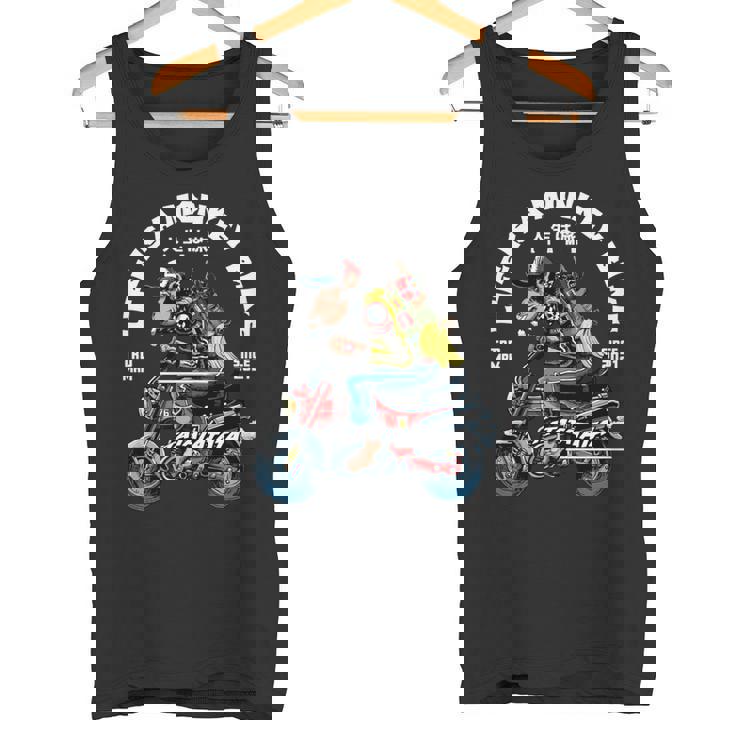 人生はモンキーバイク 長袖tシャツ タンクトップ