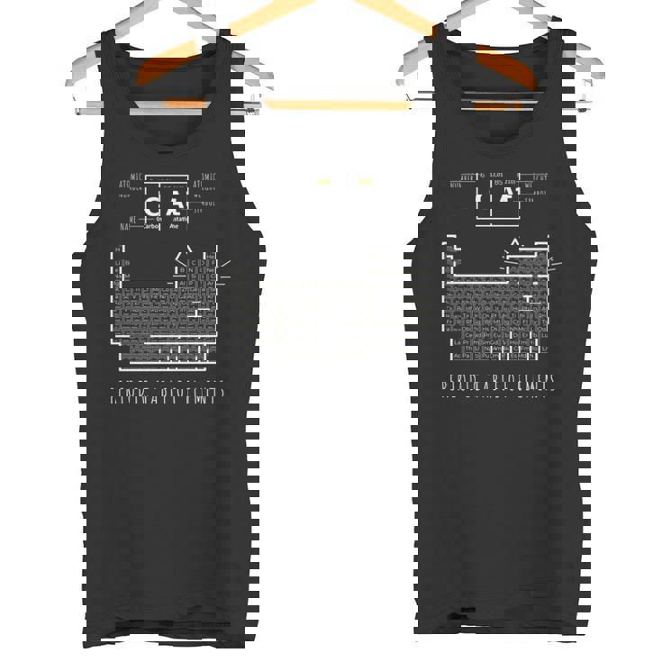 化学猫 元素周期表 長袖tシャツ タンクトップ