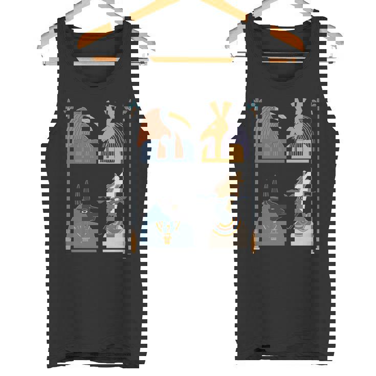 古代エジプトの神々 ファラオ神話 エジプトのピラミッド 長袖tシャツ タンクトップ