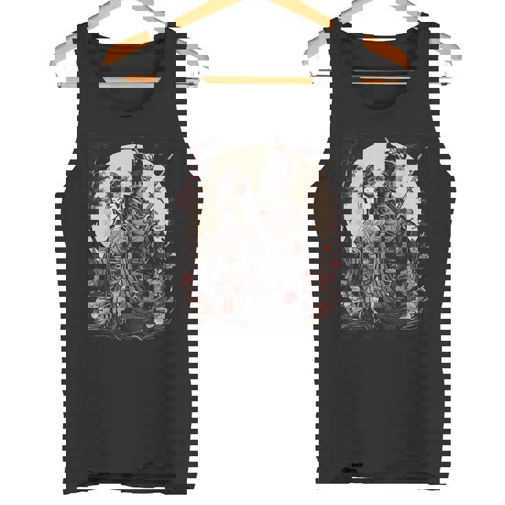 古代日本の神 イザナギイザナミ日本神話 タンクトップ