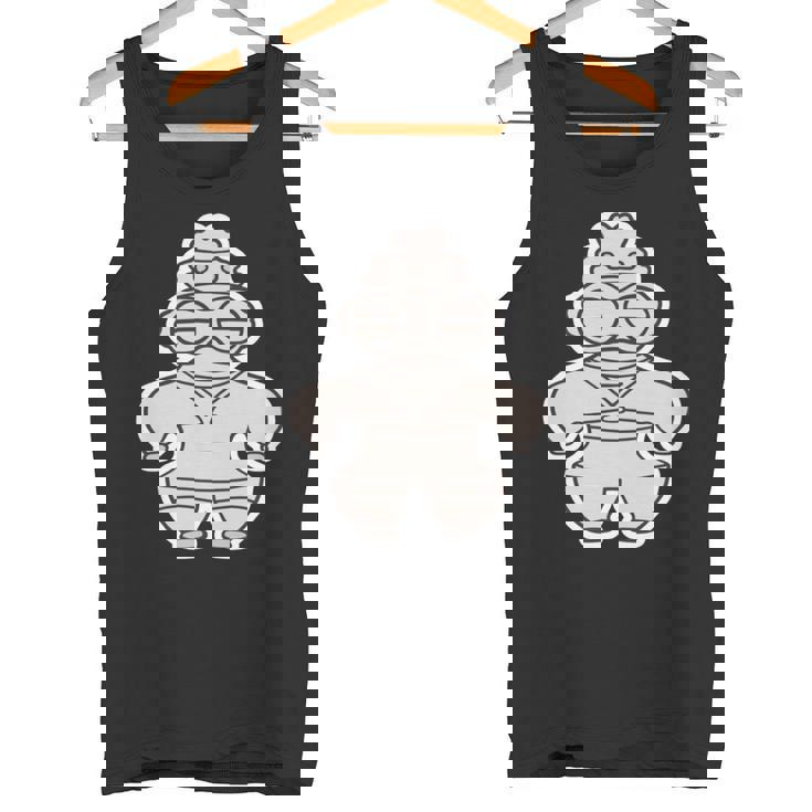 土偶 どぐう【ゆるフレンズ】遮光器土偶 歴史土器 長袖tシャツ タンクトップ