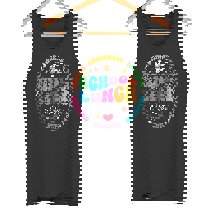 学校給食補佐官 フードサービスクルーヘルパースクワッド タンクトップ