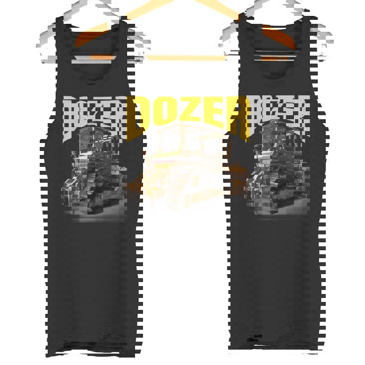 完璧な重機ブルドーザーtシャツ タンクトップ