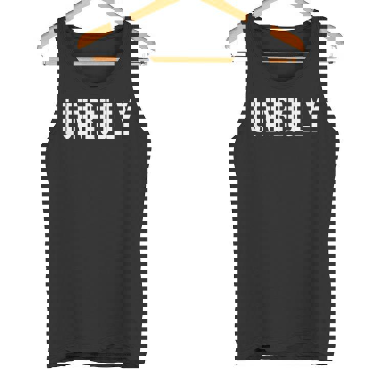 手に負えない タンクトップ