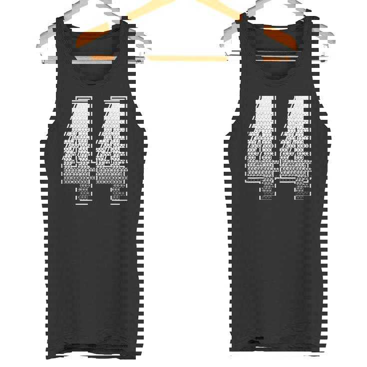 数字 番号 44 四十四 タンクトップ