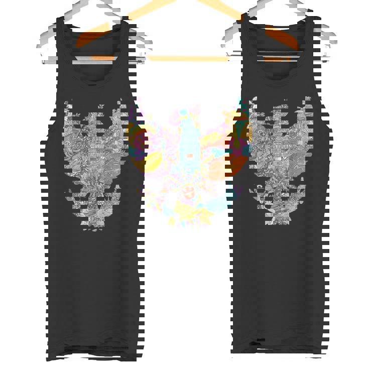 旅行 アジア インドネシア ガルーダ ジャカルタ バリ バケーション お土産 タンクトップ