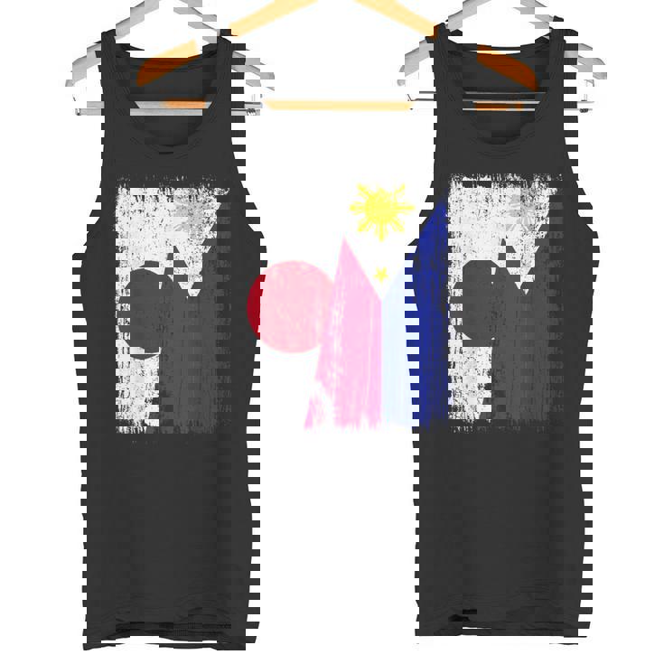 日本 フィリピン ハーフフラッグ 日本 フィリピン ジャージ タンクトップ