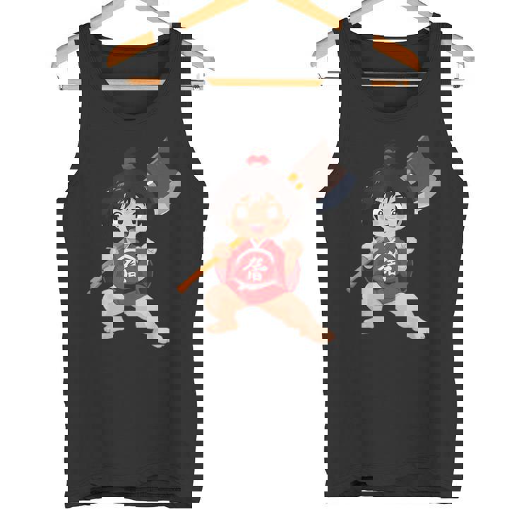 日本の民俗 金太郎 タンクトップ