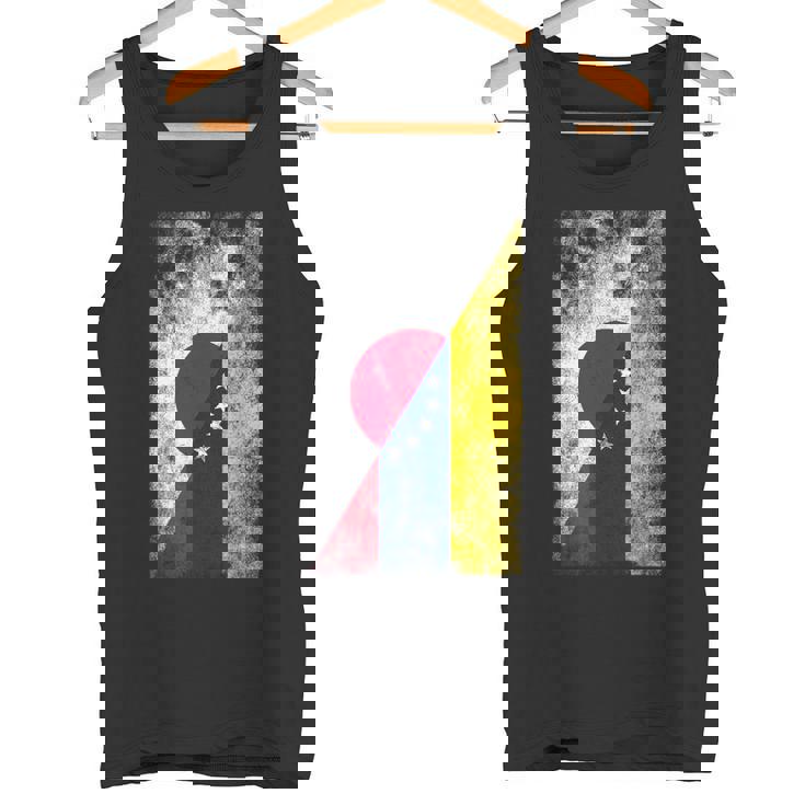 日本ベネズエラ国旗 日本のベネズエラ。 タンクトップ