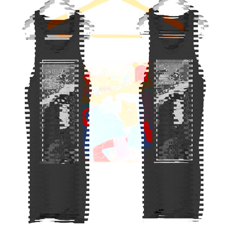 日本レトロアート 宮本武蔵 歌川国芳作 タンクトップ