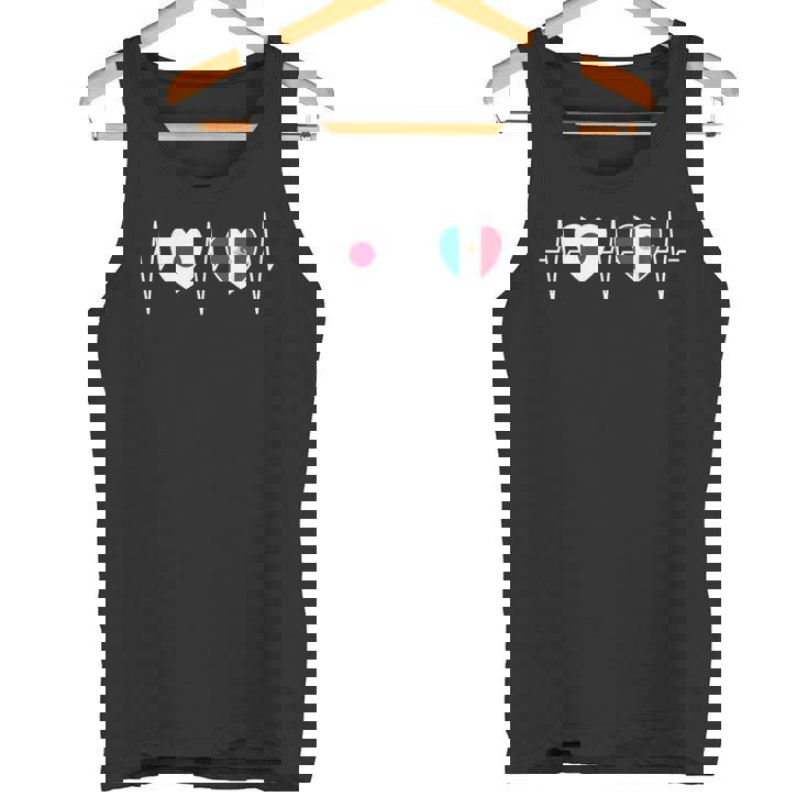 日本・メキシコ メキシコ国旗フラッグ タンクトップ