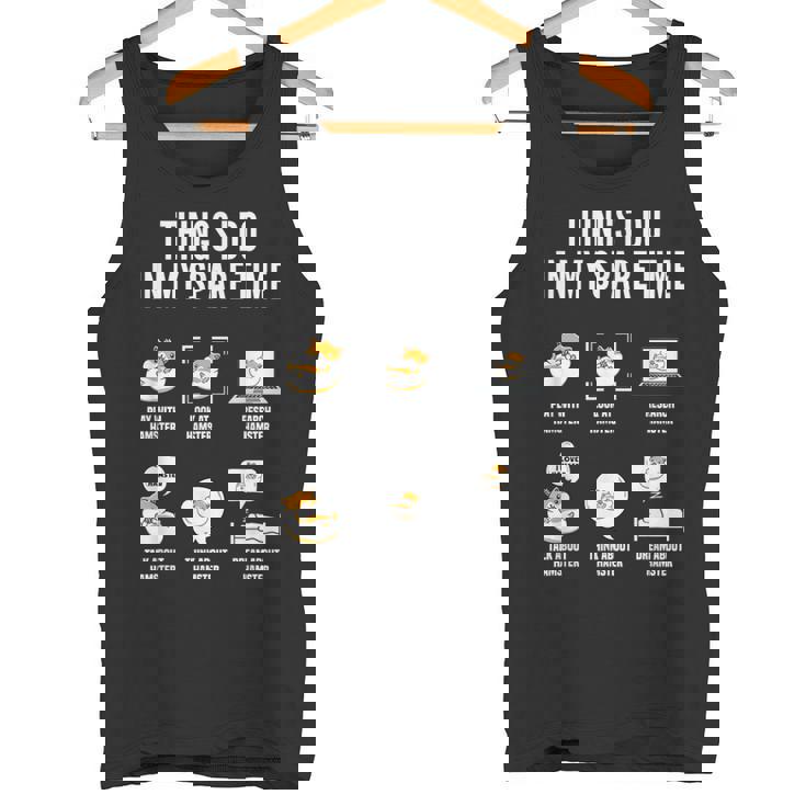 暇なときにすることハムスターおもしろいハムスター好き タンクトップ