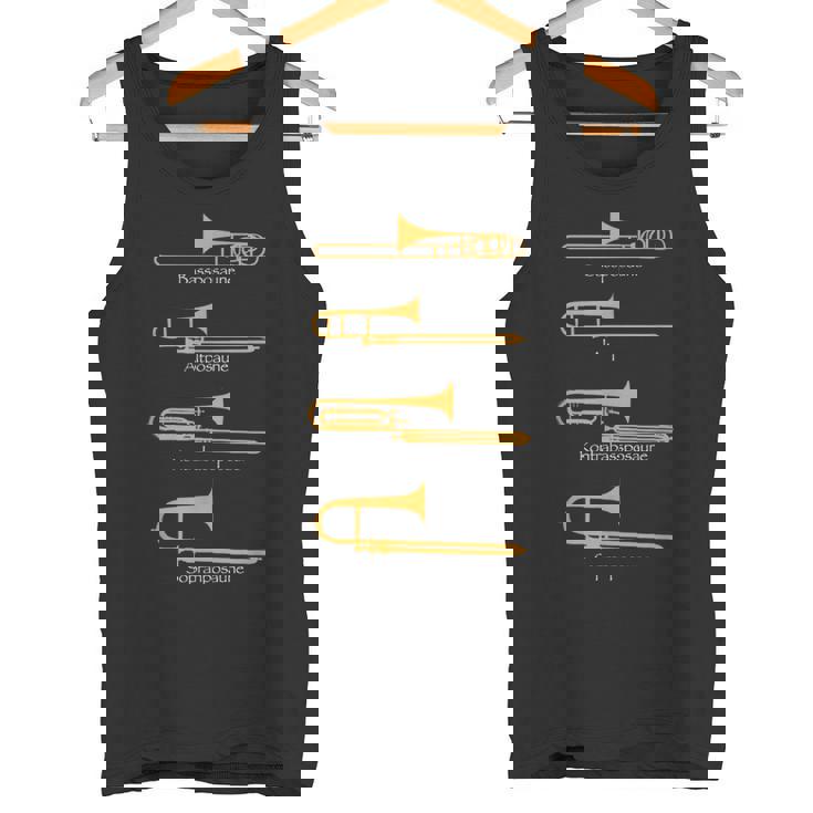 様々なトロンボーンタイプ トロンボーンギフト タンクトップ