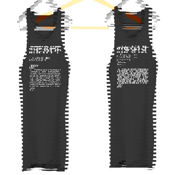 消防士の定義 タンクトップ