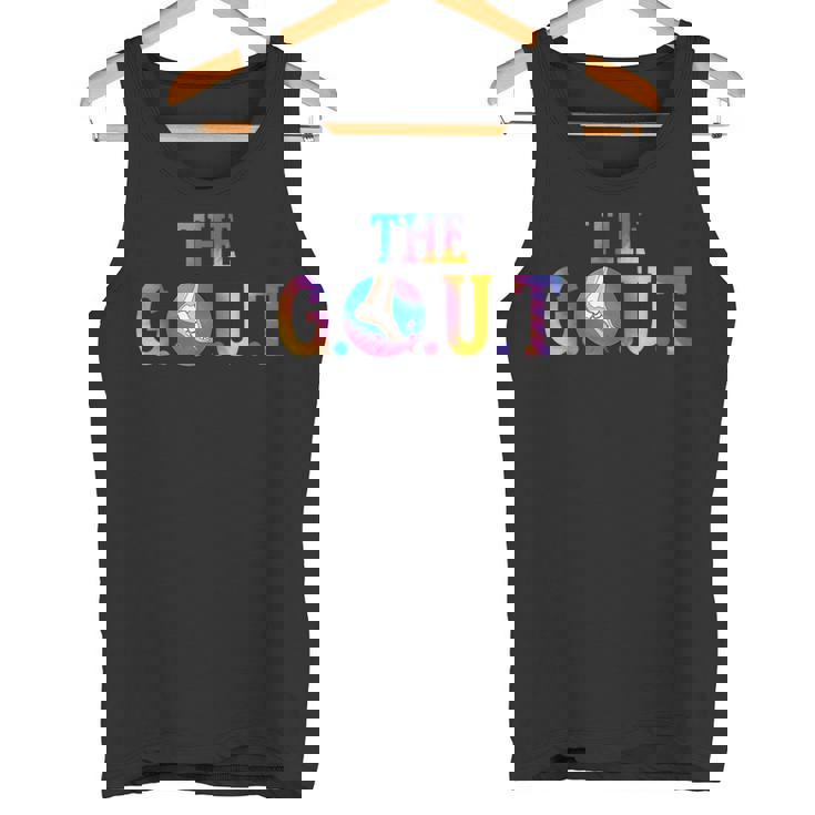 痛風戦士 炎症性関節炎啓発 ポダグラ痛風 タンクトップ