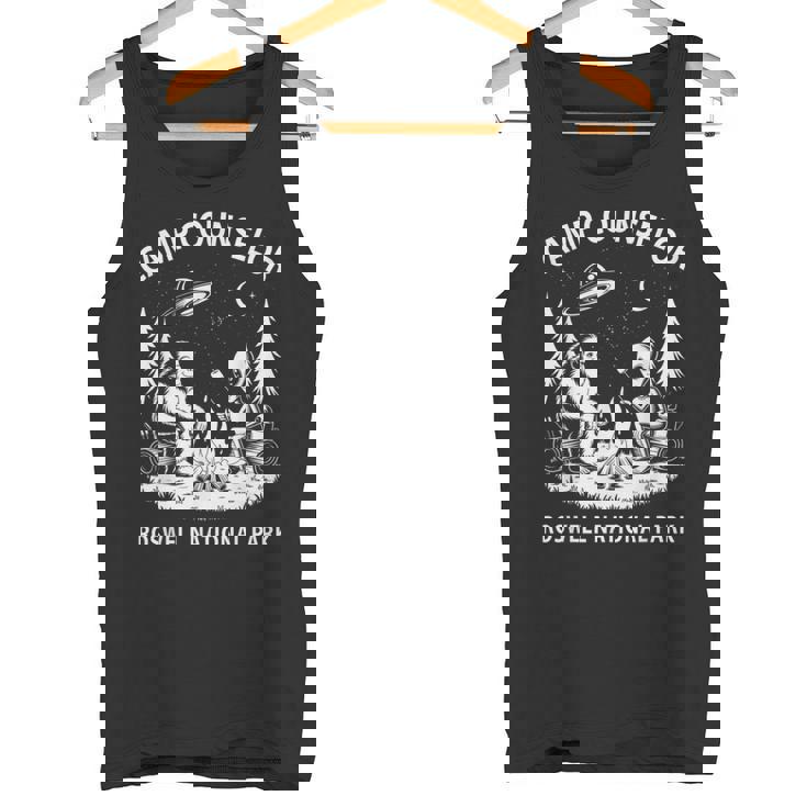 皮肉なサマーキャンプカウンセラー エイリアン国立公園 ロズウェル タンクトップ