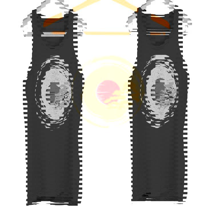 盆栽日本禅tシャツ 長袖tシャツ タンクトップ