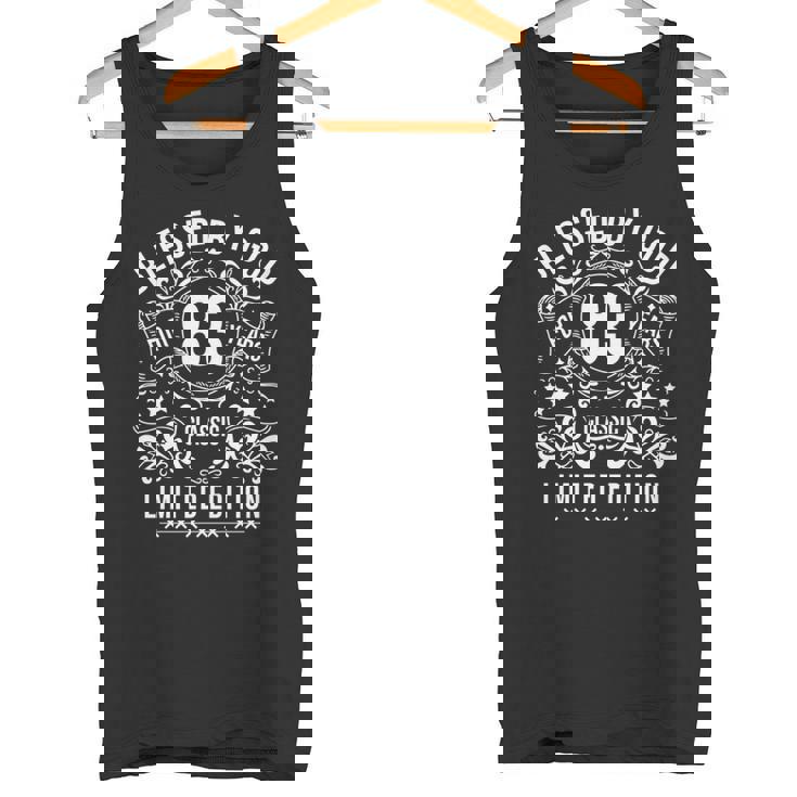 神様から祝福され 83歳 ヴィンテージ Happy 83歳の誕生日 長袖tシャツ タンクトップ