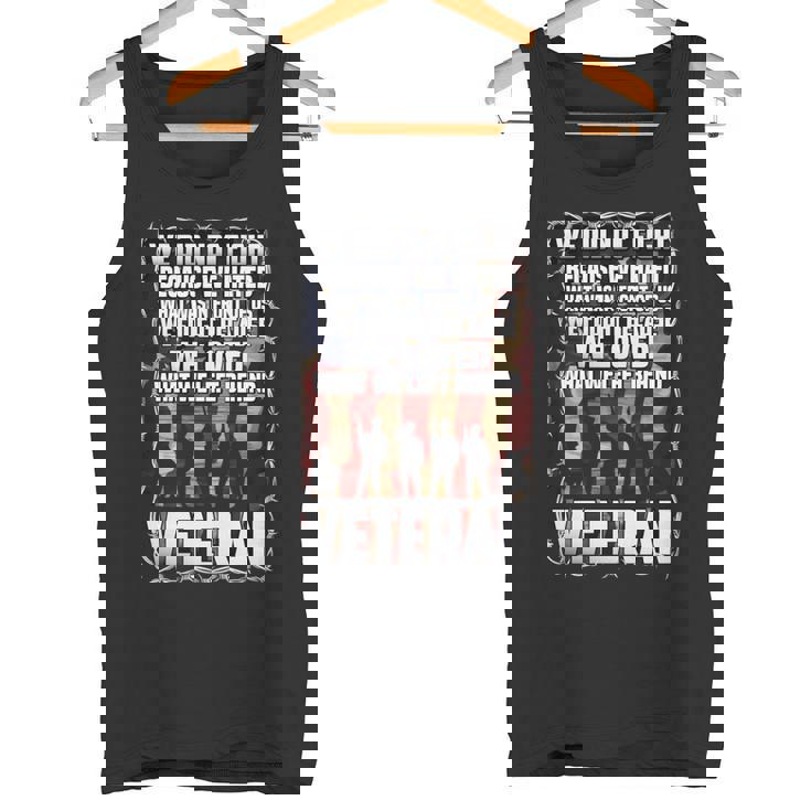 私たちは戦わなかった 私たちは愛しました 退役軍人 アメリカの旗 愛国的 長袖tシャツ タンクトップ