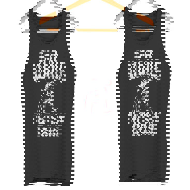 私はアクエリアスですそれが私の言い訳ですアクエリアス タンクトップ