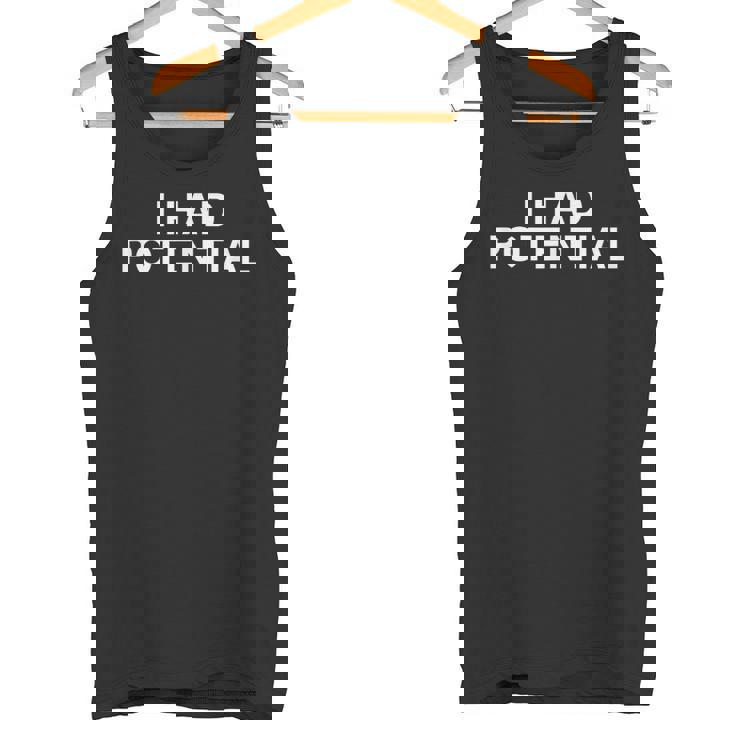 私は潜在的な皮肉な面白い皮肉なz世代ブレインロットミームを持っていました タンクトップ