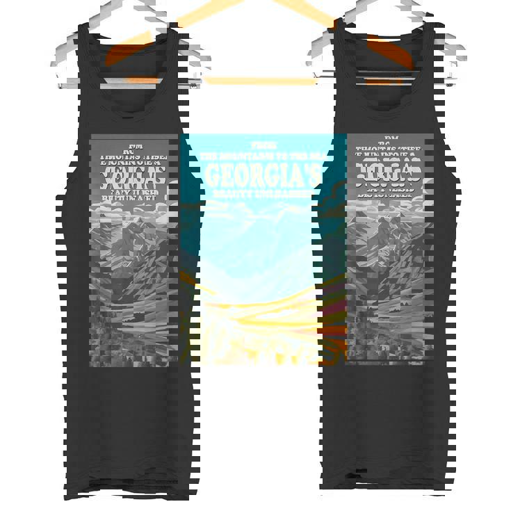 美しいジョージア共和国、グルジア共和国 タンクトップ