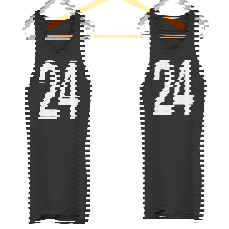 背番号24 番号付きシャツ番号 タンクトップ