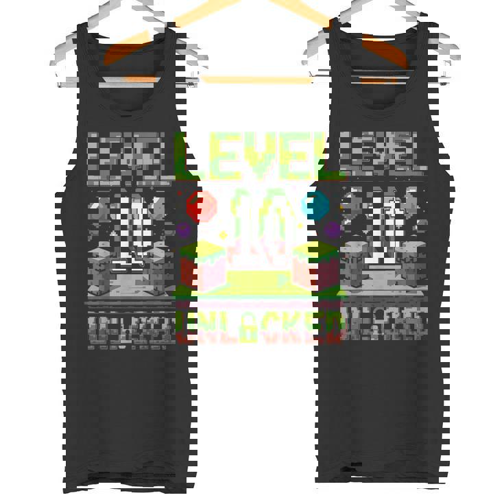 誕生日 男の子 シャツ レベル 10 ロック解除 10歳の誕生日 男の子 タンクトップ