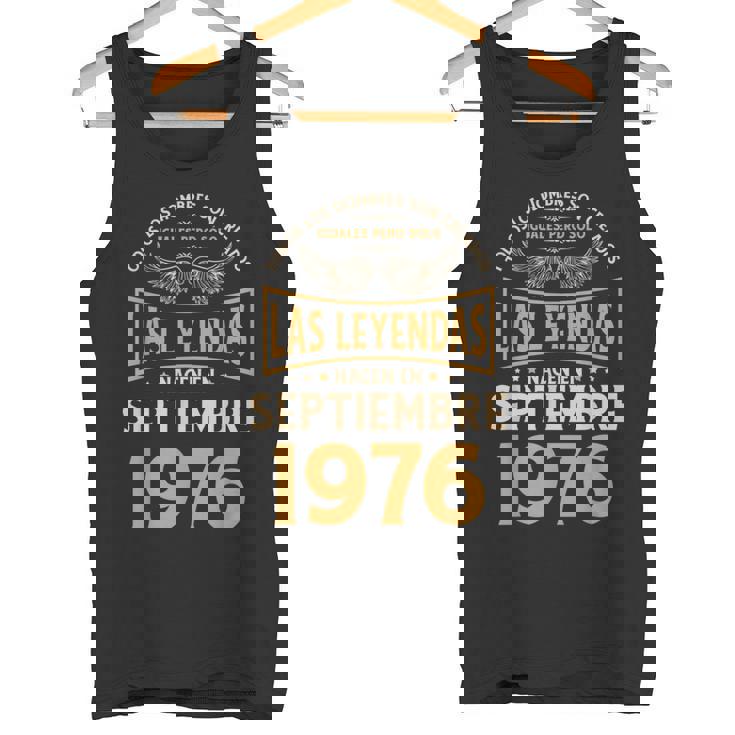 メンズ 誕生日プレゼント The Legends 1976年9月 タンクトップ