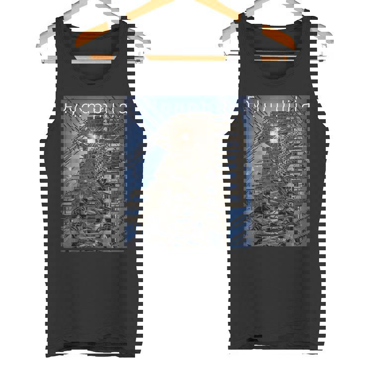 送電鉄塔 -Pylonphilia- タンクトップ