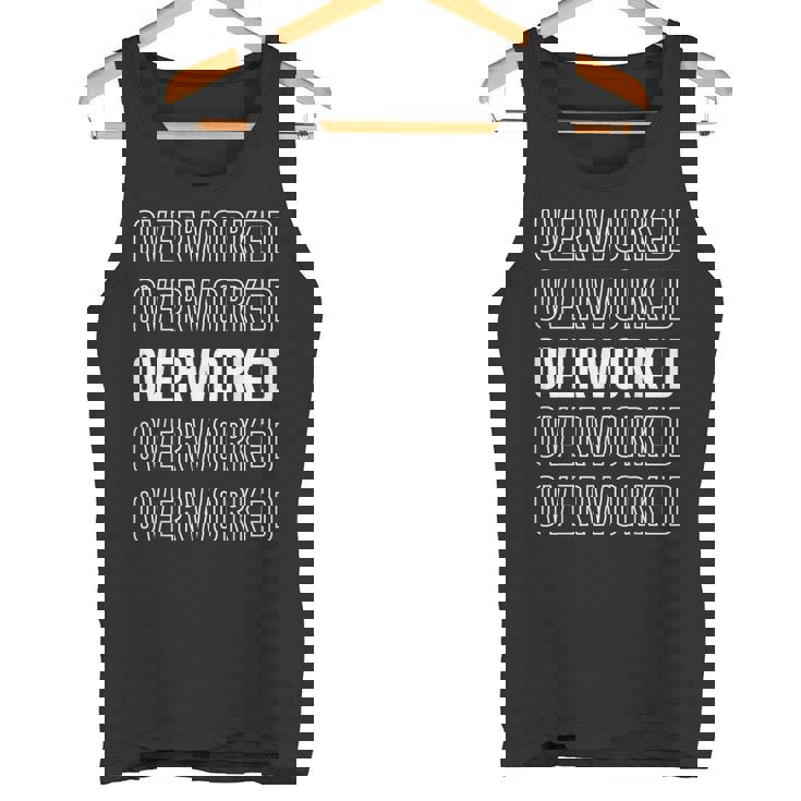 過労 タンクトップ