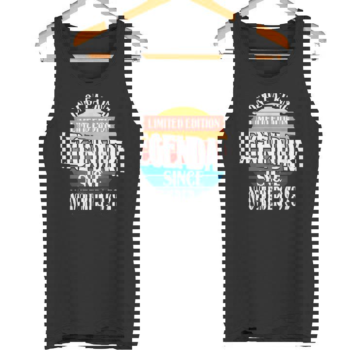 限定版 1978 年 11 月の誕生日以来の伝説 タンクトップ