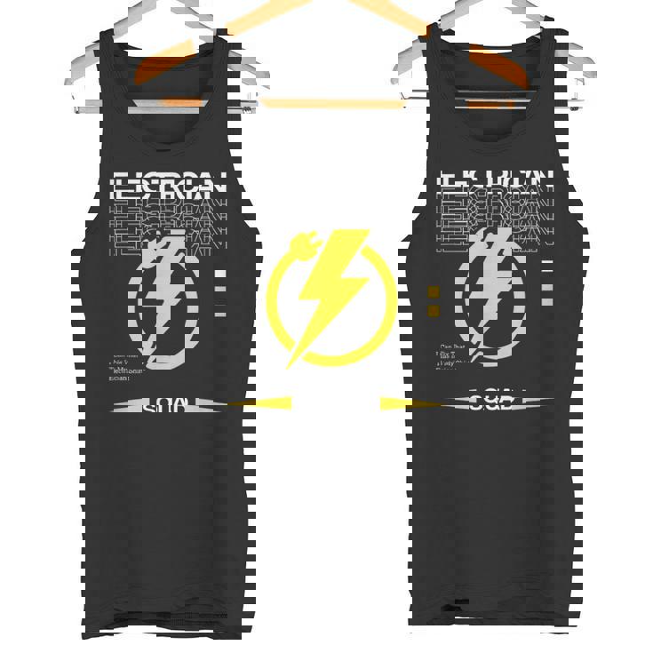 電圧回路 電気技術者 職人 タンクトップ