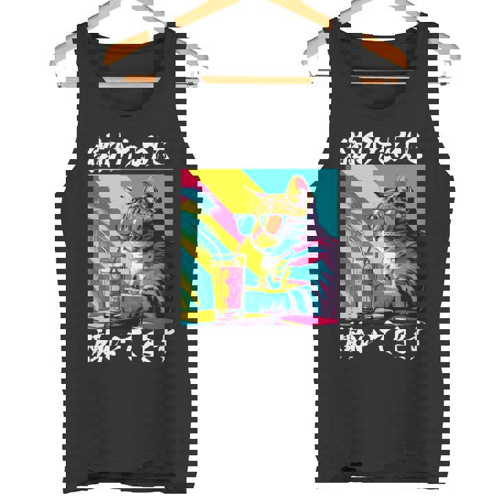 面白いtシャツ 猫 ネコ メンズ 猫好き グッズ おもしろ 面白い 服 ネタ にゃんこ 猫の下僕 長袖tシャツ タンクトップ